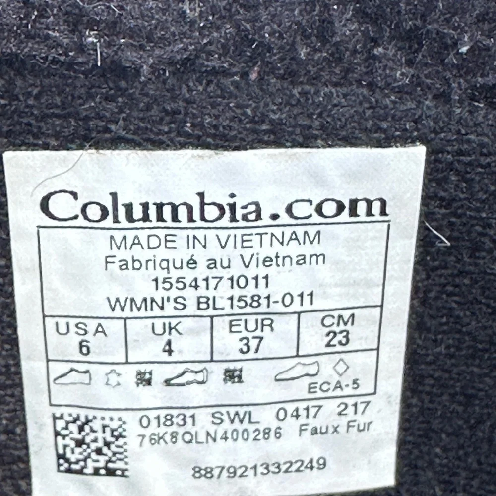 Columbia Black Women's boots‎
